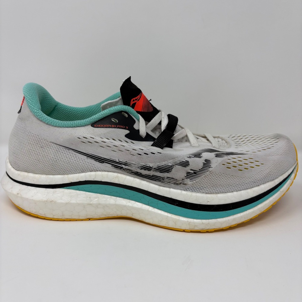 Saucony Endorphin Pro 2 Women's Size 9.5 White Running Shoes (S10687-84)